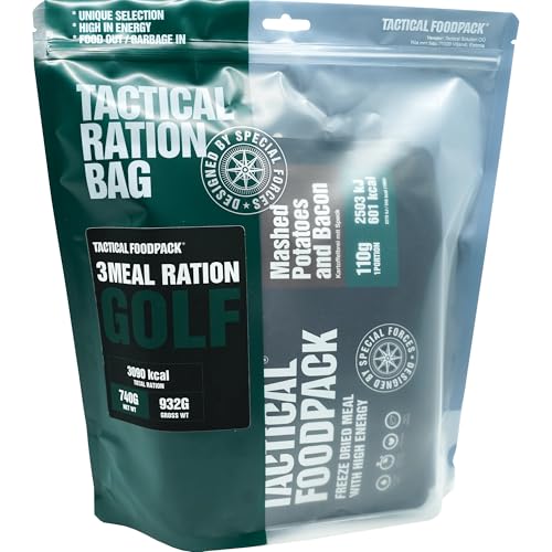 Tactical Foodpack Golf Daily Ration - Freeze Dried Meals I Ready to Eat I MRE I Survival I Outdoor Food Tactical Foodpack Golf Daily Ration - Freeze Dried Meals I Ready to Eat I MRE I Survival I Outdoor Food von Tactical Foodpack