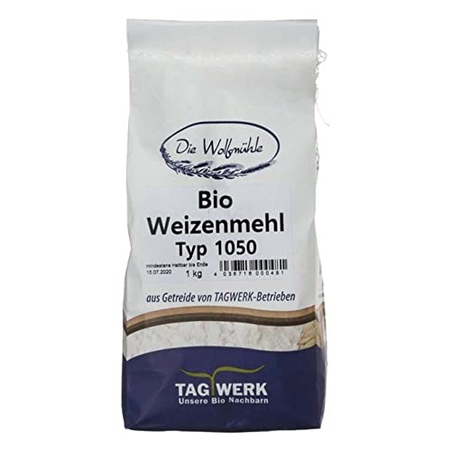 Tagwerk Weizenmehl Type 1050, 1kg von Tagwerk