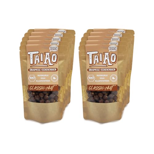 Taiao Knusprige Kichererbsen - 10er Pack Classic-Nut Taiao Knusprige Kichererbsen - 10er Pack Classic-Nut von Taiao