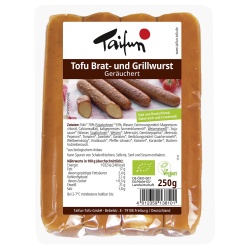 Tofu-Bratwurst von Taifun