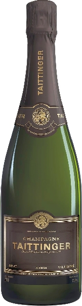 Taittinger Champagne Brut Millesime Jg. 2014-15 limitiert 50 Proz. Chardonnay, 50 Proz. Pinot Noir von Taittinger