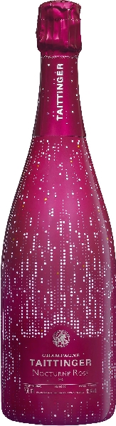 Taittinger Champagne Nocturne Sec City Lights Rose Jg. 70 Proz. Pinot Noir Pinot Meunier, 30 Proz. Chardonnay von Taittinger