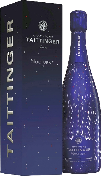 Taittinger Champagne Nocturne Sec City Lights in Geschenkverpackung von Taittinger