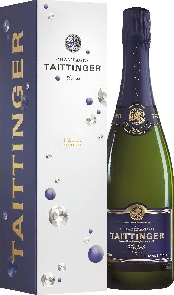 Taittinger Champagne Prelude Brut Grands Crus in Diamond Geschenkverpackung 50 Proz. Pinot Noir, 50 Proz. Chardonnay von Taittinger