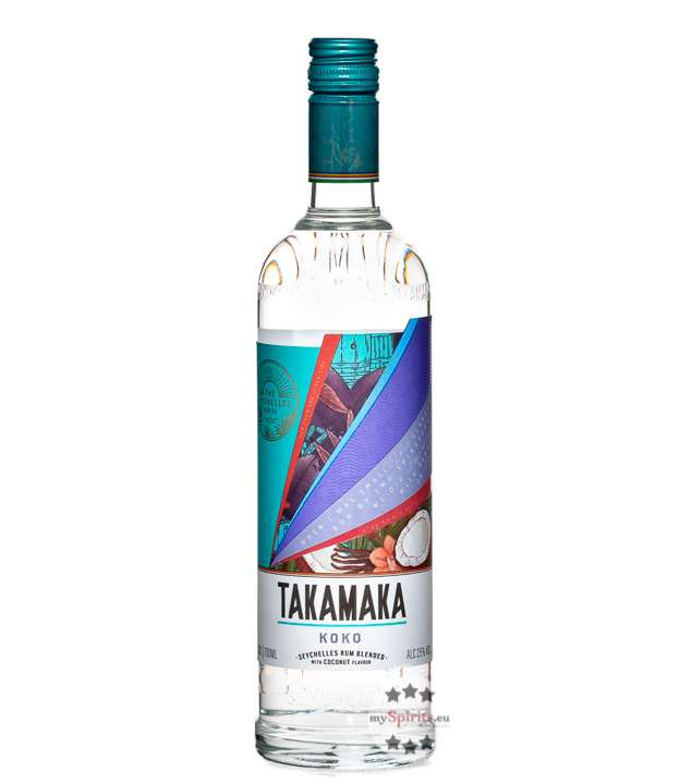 Takamaka Koko (25 % vol., 0,7 Liter) von Takamaka Rum