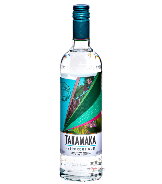 Takamaka Overproof White Rum (69 % vol., 0,7 Liter) von Takamaka Rum