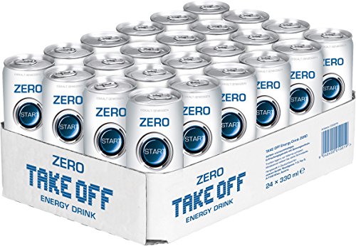 Take Off Zero Zero Energy drink, 24er Pack, EINWEG (24 x 330 g) von Take Off Energy