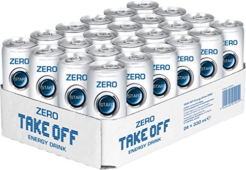 Take Off Zero Zero Energy drink, 24er Pack, EINWEG (24 x 330 g) von Take Off