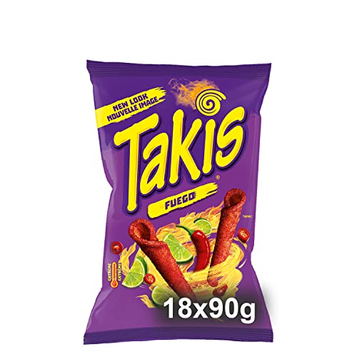 Takis Fuego 18x90g im Spar Paket, Anzahl Der Artikel 1 von Takis