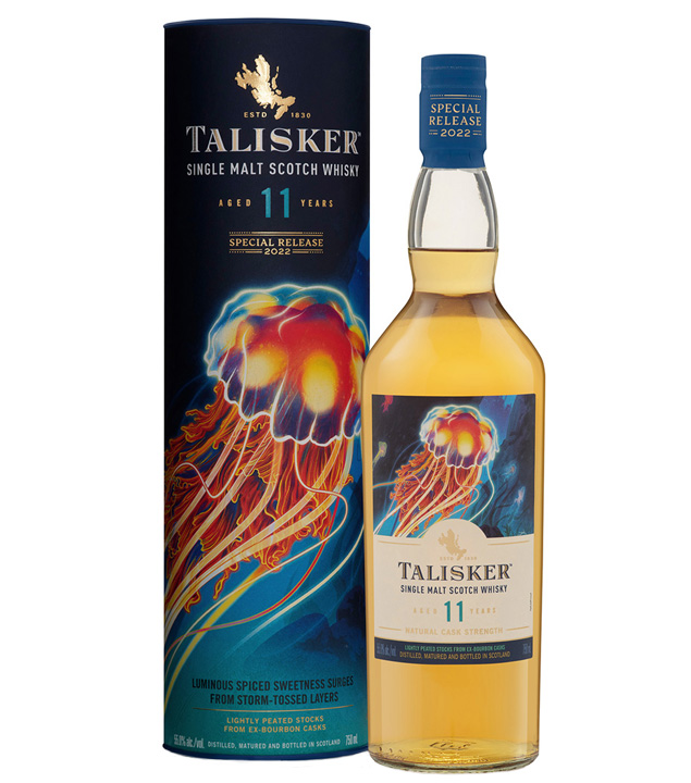 Talisker 11 Special Release 2022 Jahre Single Malt Whisky (55,1 % Vol., 0,7 Liter) von Talisker Distillery