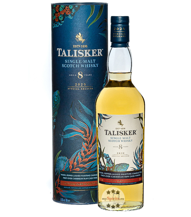 Talisker 8 Jahre Special Release 2020 Single Malt Whisky (57,9 % Vol., 0,7 Liter) von Talisker Distillery