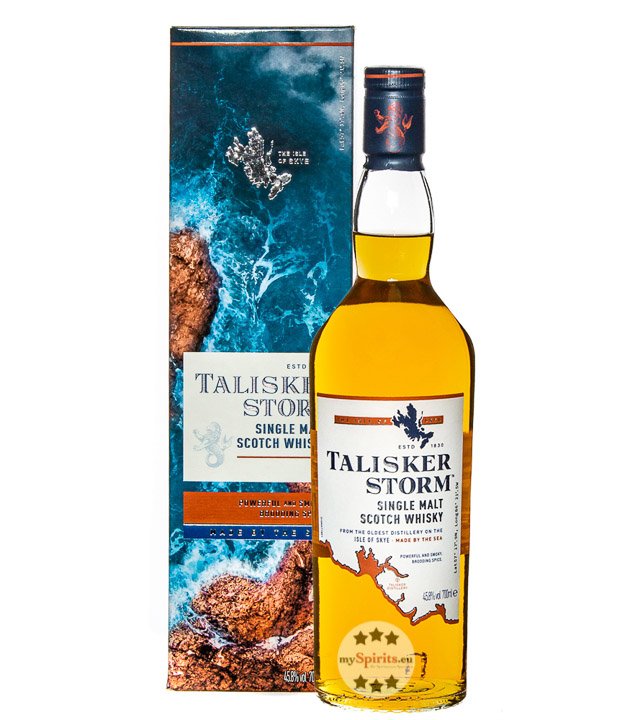 Talisker Storm Single Malt Scotch Whisky (45,8 % vol., 0,7 Liter) von Talisker Distillery