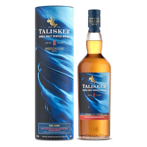 TALISKER Tidal Churn, Special Release 2024, Single Malt Scotch Whisky, Talisker 8 Jahre, 58,7 Prozent vol, 200 ml von Talisker