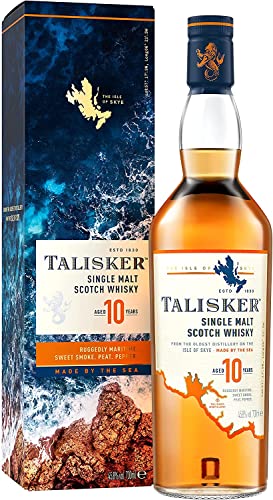 Talisker 10 Years Old Single Malt Whisky 45,8% Vol. 0,7 l + GB von Talisker
