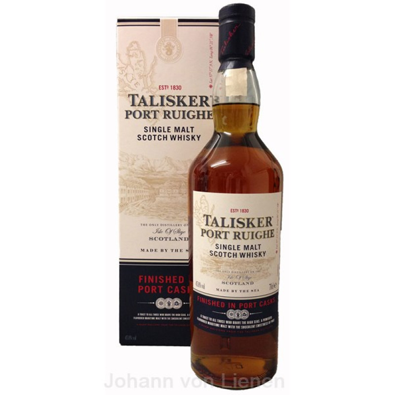 Talisker Port Ruighe 0,7 L 45,8%vol. Talisker Port Ruighe 0,7 L 45,8%vol. von Talisker