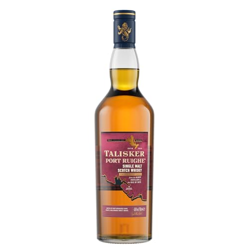 Talisker Port Ruighe Single Malt Scotch Whisky handverlesen von der Insel Skye | 45.8% vol, 700ml (Die Verpackung kann variieren) von Talisker