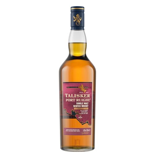 Talisker Port Ruighe - Single Malt Scotch Whisky, handverlesen von der Insel Skye, 45.8 Prozent vol, 700 ml Einzelflasche von Talisker