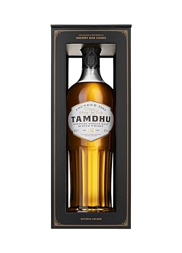 Tamdhu 12 Years Old Speyside Single Malt Scotch Whisky (1 x 700 ml) – Hochwertiger Single Malt Whisky mit fruchtigen Aromen – Whisky reift 12 Jahre in Oloroso-Sherry-Fässern – 43 % Alk. Tamdhu 12 Years Old Speyside Single Malt Scotch Whisky (1 x 700 ml) – Hochwertiger Single Malt Whisky mit fruchtigen Aromen – Whisky reift 12 Jahre in Oloroso-Sherry-Fässern – 43 % Alk. von Tamdhu