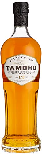 Tamdhu 12 Years Old Speyside Single Malt Scotch Whisky (1 x 700 ml) – Hochwertiger Single Malt Whisky mit fruchtigen Aromen – Whisky reift 12 Jahre in Oloroso-Sherry-Fässern – 43 % Alk. von Tamdhu