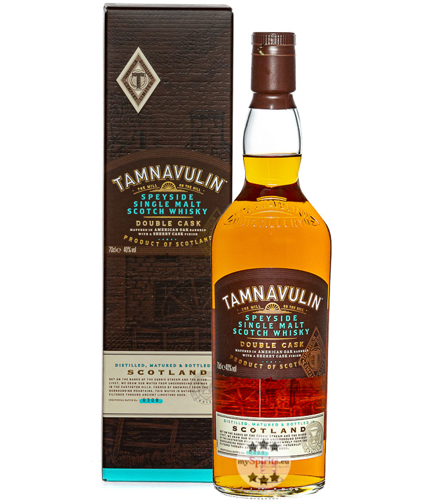 Tamnavulin Double Cask Single Malt Scotch Whisky (40 % Vol., 0,7 Liter) von Tamnavulin Distillery