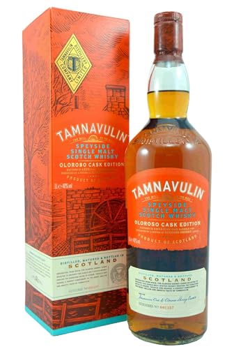 Tamnavulin Oloroso Cask Single Malt Scotch Whisky in GP 40% 1,0l Flasche von Tamnavulin