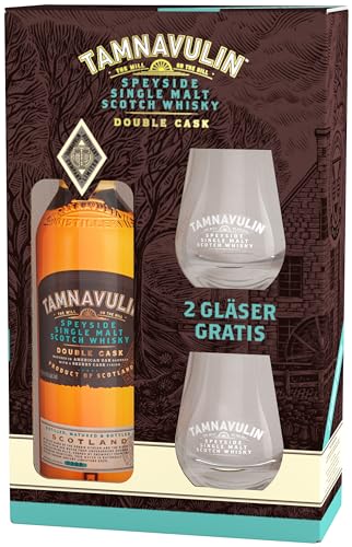 Tamnavulin Speyside Single Malt Whisky mit 2 Gäsern (1 x 0.7l) von Tamnavulin