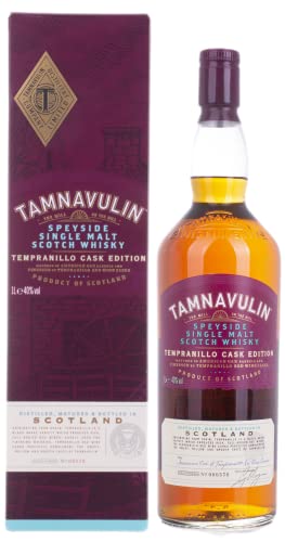 Tamnavulin TEMPRANILLO CASK Speyside Single Malt 40% Volume 1l in Geschenkbox Whisky von Tamnavulin
