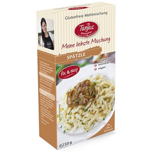 Tanjas Glutenfreie Mehlmischung SPÄTZLE 6 x 250g glutenfrei & vegan Tanjas Glutenfreie Mehlmischung SPÄTZLE 6 x 250g glutenfrei & vegan von Tanjas glutenfrei