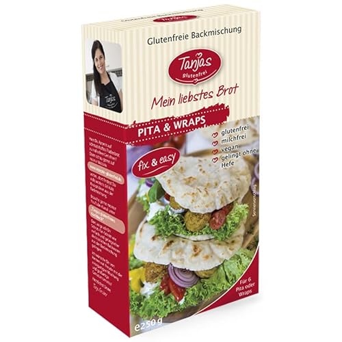 Tanjas glutenfreie Backmischung PITA & WRAPS 6 x 250g Tanjas glutenfreie Backmischung PITA & WRAPS 6 x 250g von Tanjas glutenfrei