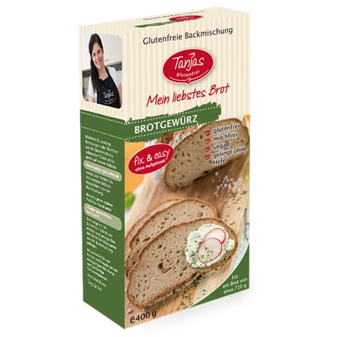 Tanjas glutenfreie Brotbackmischung BROTGEWÜRZ 6 x 400g Tanjas glutenfreie Brotbackmischung BROTGEWÜRZ 6 x 400g von Tanjas glutenfrei