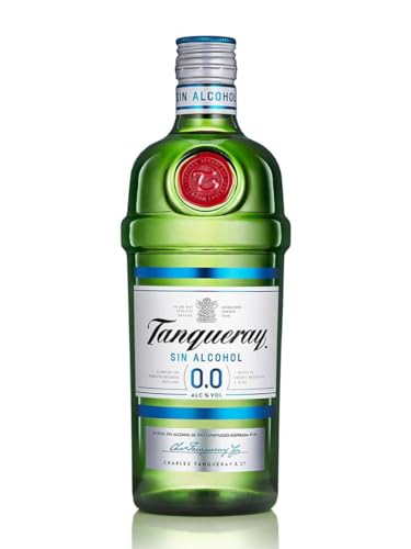 Tanqueray 0,0% | alkoholfreie Destillat Alternative | für nicht-alkoholische Cocktails und Longdrinks | zuckerfrei & kalorienfrei | voller Geschmack | 700ml Einzelflasche | von Tanqueray
