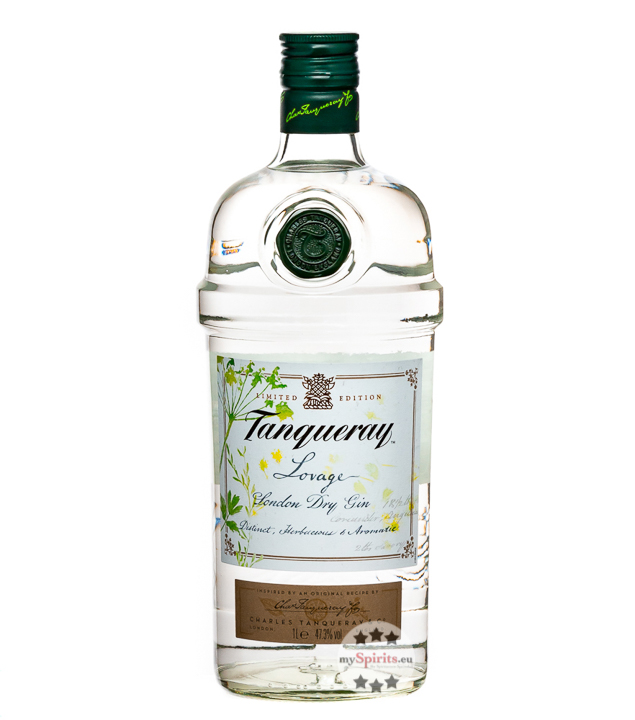 Tanqueray Lovage London Dry Gin (47,3 % Vol., 1,0 Liter) von Tanqueray