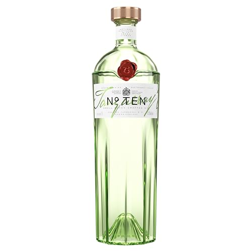 Tanqueray N° Ten Gin | Aromatische Premium-Spirituose | Empfohlen für Gin Tonic, Cocktails & Abende mit Freunden | 47.3% vol | 1000ml Einzelflasche | von Tanqueray