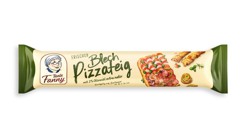 Tante Fanny Frischer Blech-Pizzateig von Tante Fanny