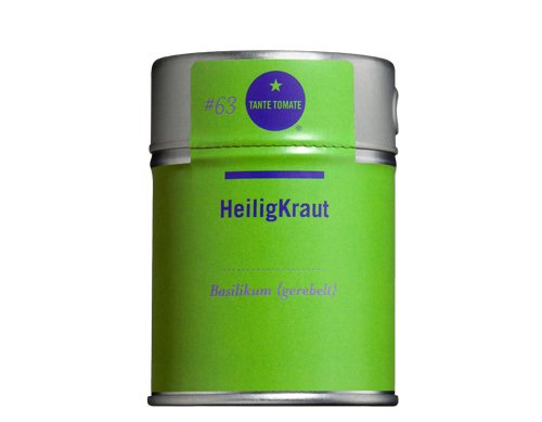 Tante Tomate - HeiligKraut – Basilikum {gerebelt} - Streudose 20g Tante Tomate - HeiligKraut – Basilikum {gerebelt} - Streudose 20g von Tante Tomate