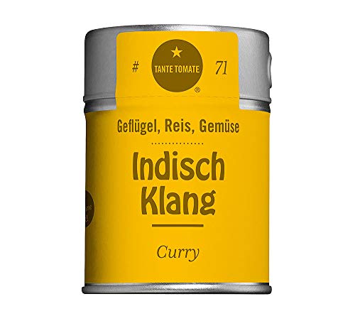 Tante Tomate - IndischKlang - Curry Gewürzmischung 60g von Tante Tomate
