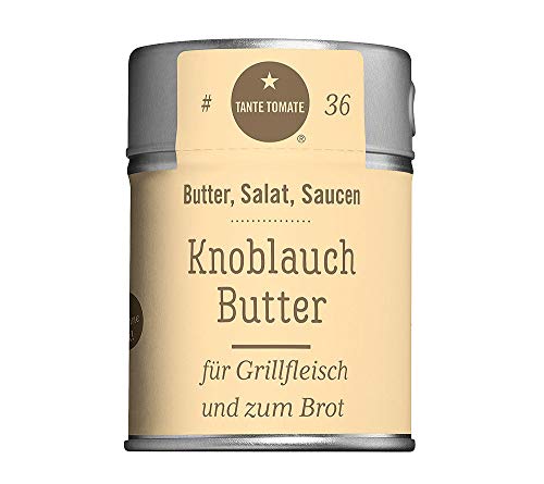 Tante Tomate - KnoblauchButter - für Grillfleisch und zum Brot - Gewürzmischung 60g von Tante Tomate