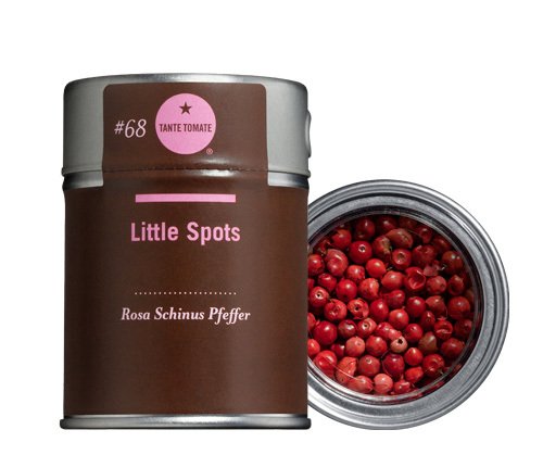 Tante Tomate - Little Spots - Rosa Schinus Pfeffer - Streudose 30g Tante Tomate - Little Spots - Rosa Schinus Pfeffer - Streudose 30g von Tante Tomate