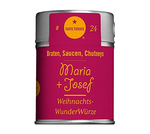 Tante Tomate - Maria + Josef - Weihnachts-Wunderwürze - Gewürzmischung 45g von Tante Tomate