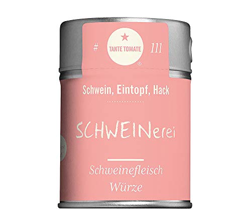 Tante Tomate - SCHWEINerei - Schweinefleisch Würze - Gewürzmischung 45g von Tante Tomate