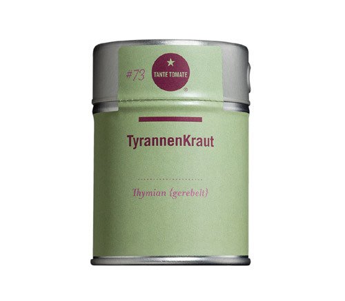 Tante Tomate - TyrannenKraut - Thymian (gerebelt) - Streudose 25g von Tante Tomate