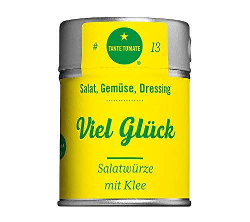 FVLFIL Tante Tomate - Viel Glück! - Salatwürze mit Klee - Gewürzmischung 30g FVLFIL Tante Tomate - Viel Glück! - Salatwürze mit Klee - Gewürzmischung 30g von FUFSAWS