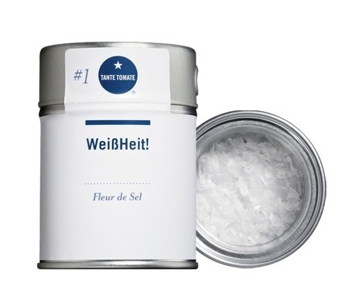 Tante Tomate - Weißheit! - Fleur de Sel - Streudose 60g von Tante Tomate