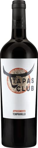Tapas Club 2021 Tempranillo Tapassimento Vino tinto halbtrocken (1 x 0,75 l) von Tapas Club