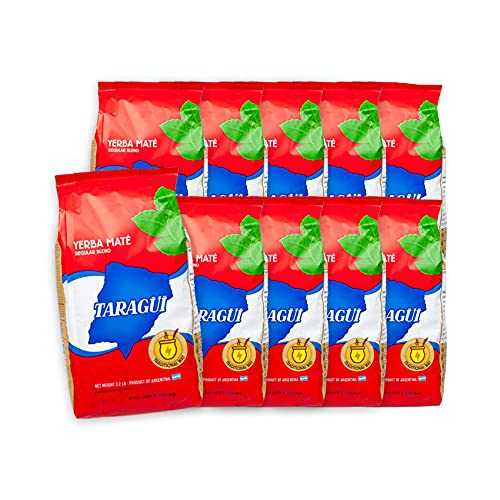 Taragui Mate-Tee 10er Sparpack- Yerba Mate 10x1kg von Taragüi