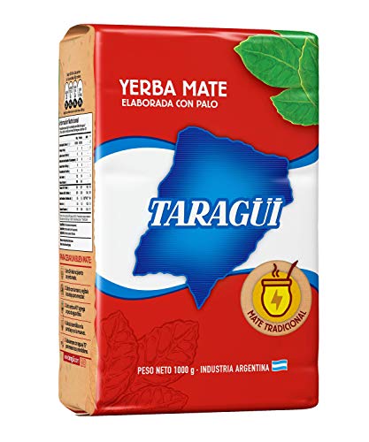 Yerba Mate Red Taragui 1kg x 10 von Taragüi