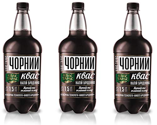 6x Kwas TARAS black 1,5l Квас ТАРАС черный von Taras