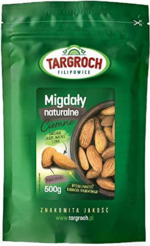 Natürliche dunkle Mandeln 500g Targroch von TARGROCH