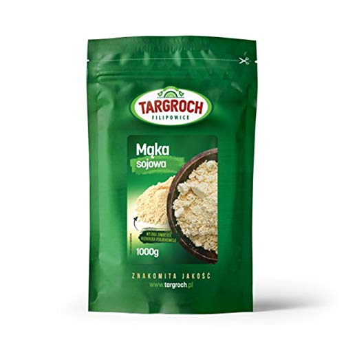 Targroch Sojamehl 1er pack x 1000 g Ballaststoffen - Protein - Für Veganer und Vegetarier von Targroch