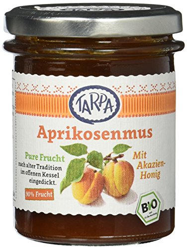 Tarpa Bio Aprikosenmus mit Akazienhonig, 3er Pack (3 x 210 g) von Tarpa